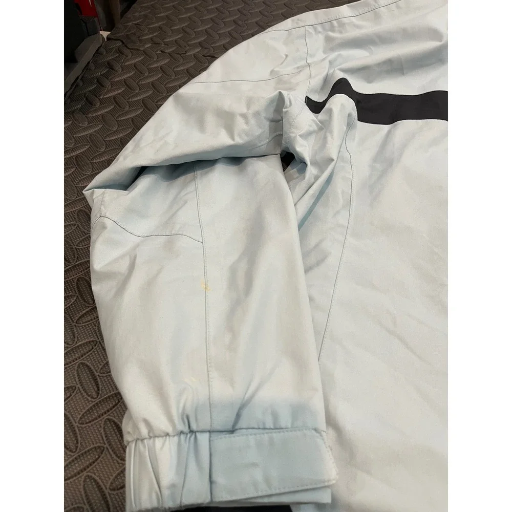 Gill IN3 Inshore Lite Jacket Womens 14 Light Blue Waterproof Breathable Hooded